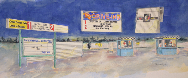 DRIVE IN THEATRE   OWEN SOUND