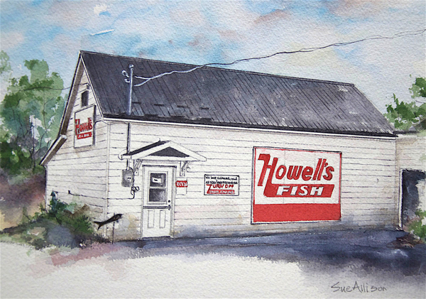 HOWELL'S FISH SHOP   WIARTON ONTARIO